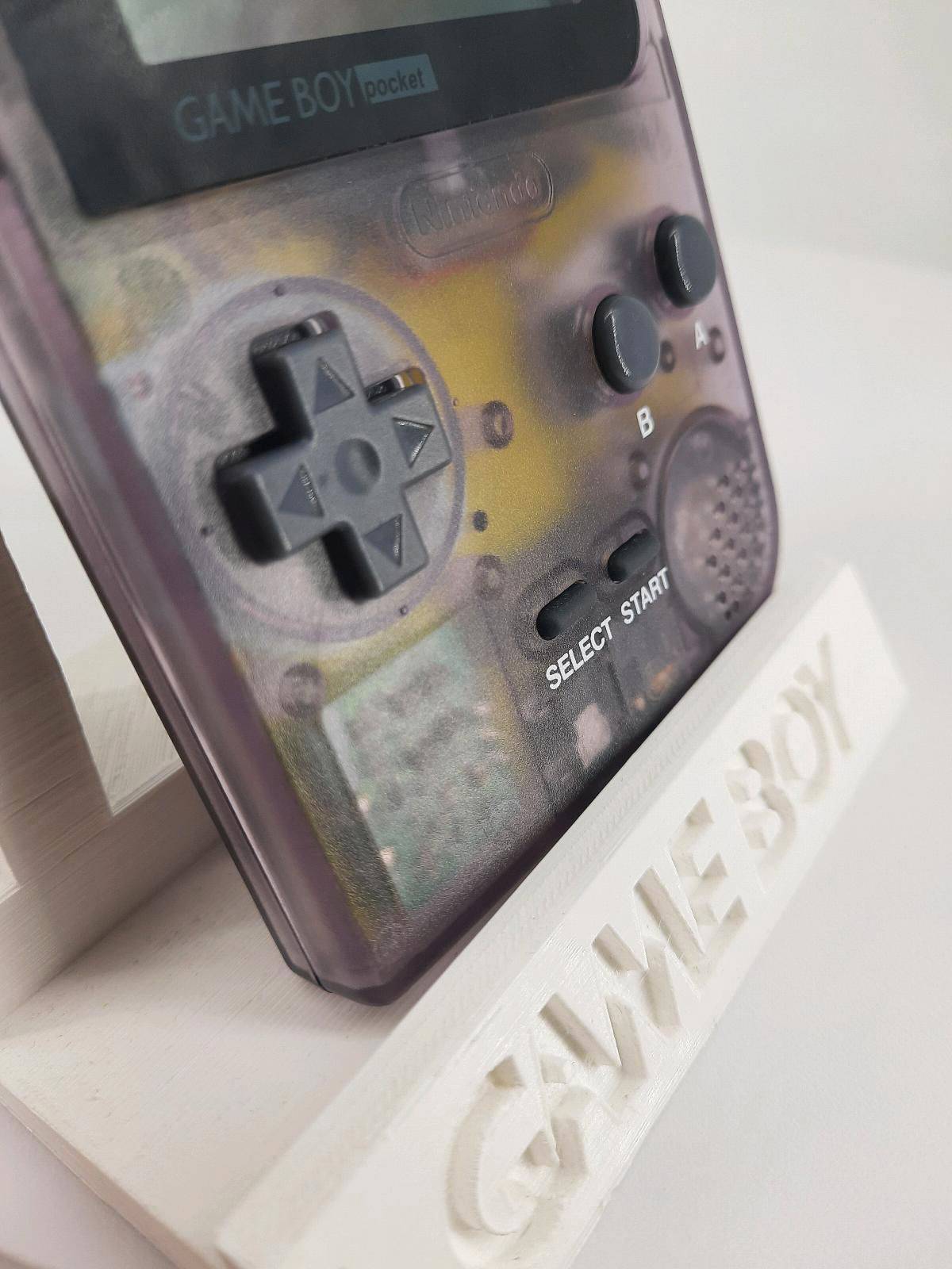 Nintendo Gameboy Pocket transparent Purple Backlight Hintergrundbeleuchtung Konsole