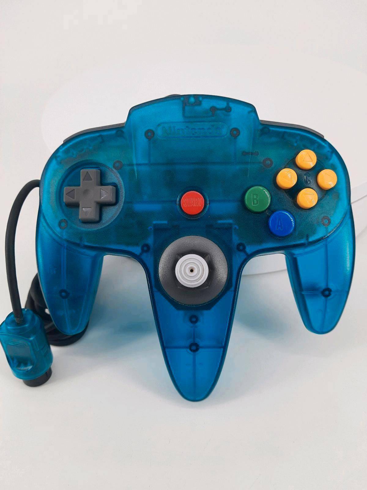 Original Nintendo 64 Clear Blue Konsole