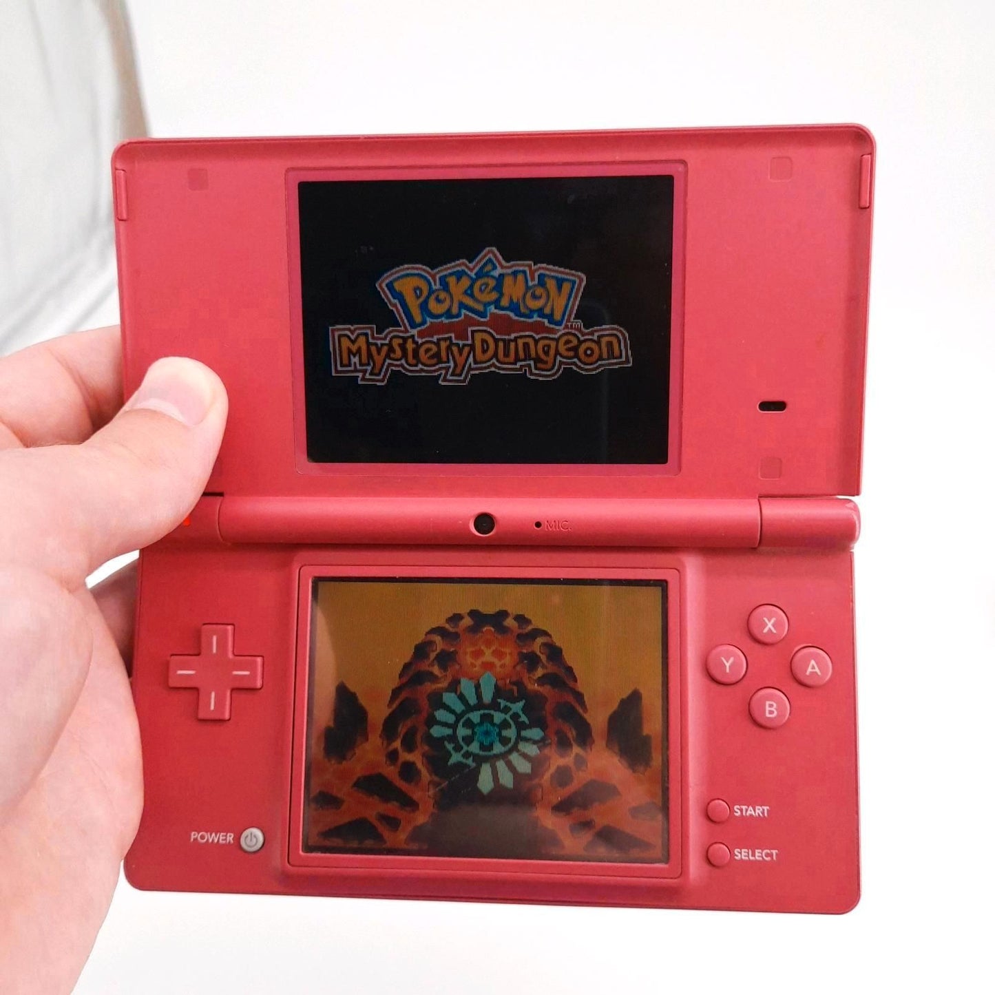 Nintendo DSi Rosa Konsole + Pokemon Mystery Dungeon Rescue Team Red
