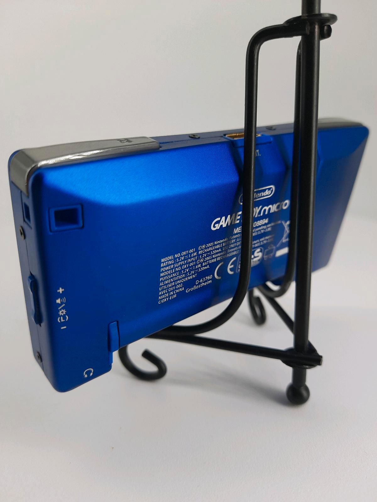 Nintendo Gameboy Micro Konsole Metallic Blau