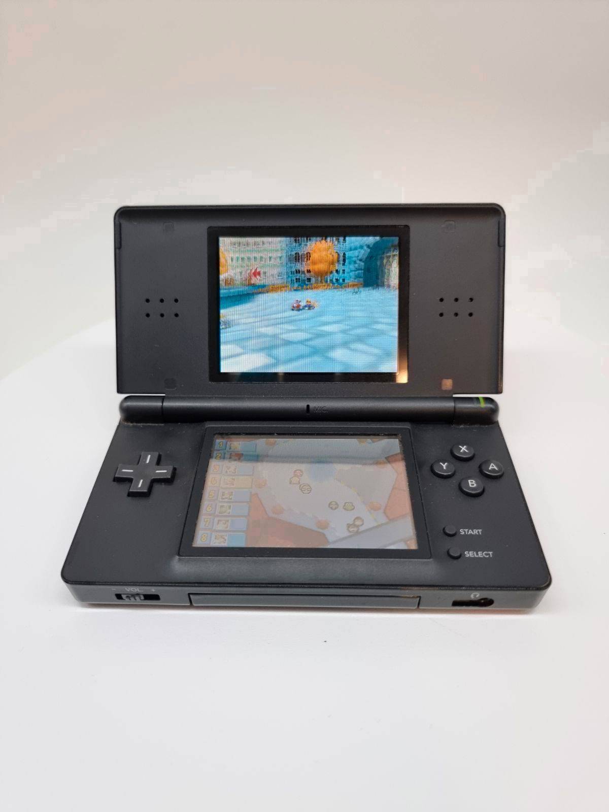 Nintendo DS Lite Konsole Schwarz + Mario Kart DS