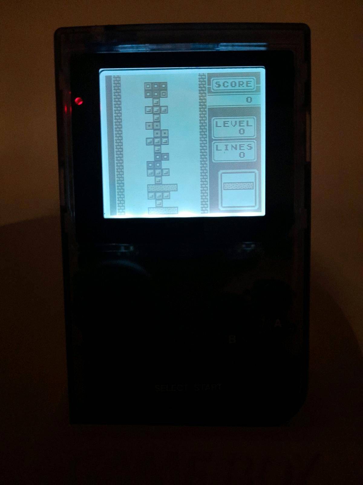 Nintendo Gameboy Pocket transparent Purple Backlight Hintergrundbeleuchtung Konsole