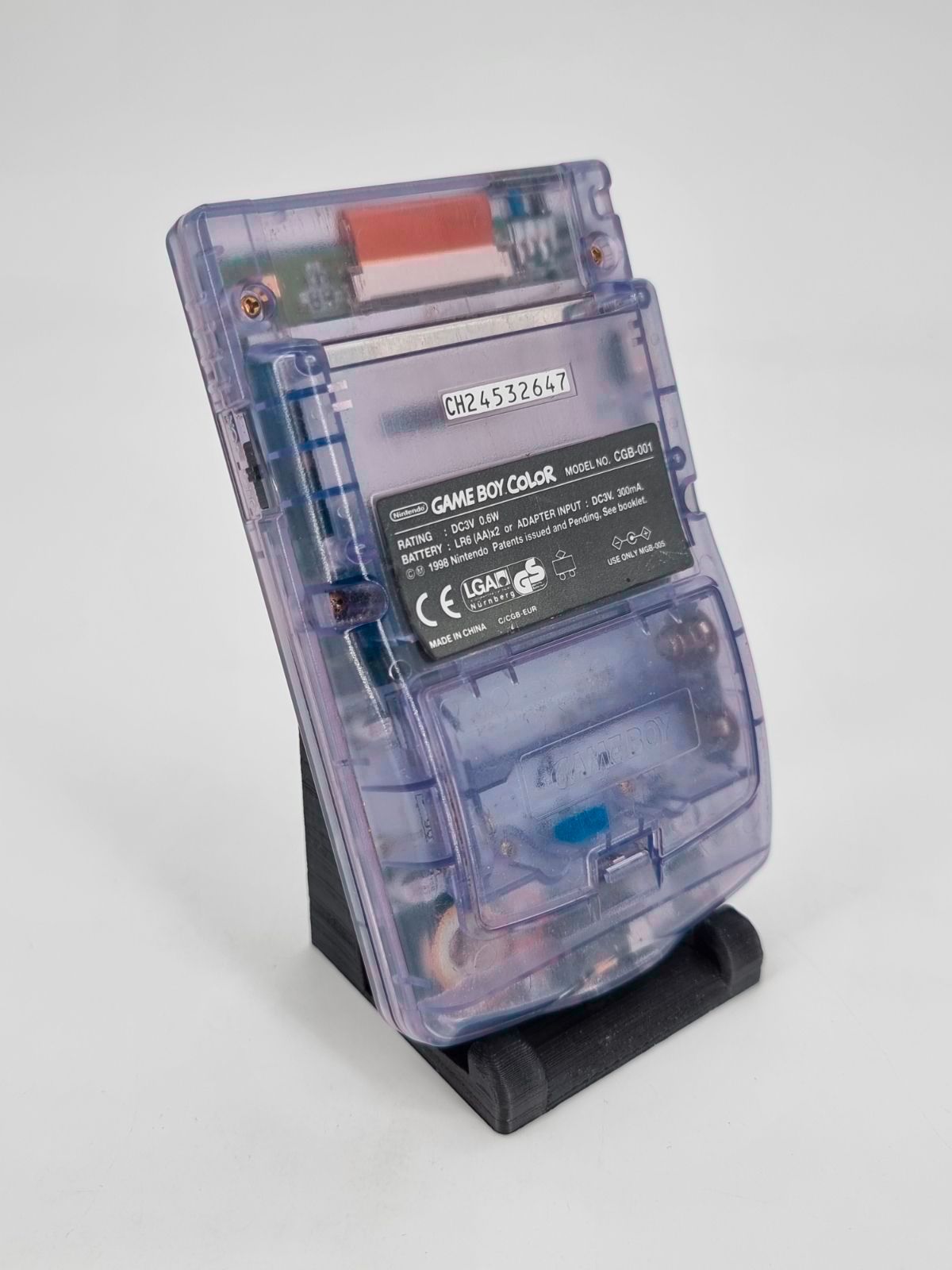 Gameboy Color Lila Transparent Konsole OVP