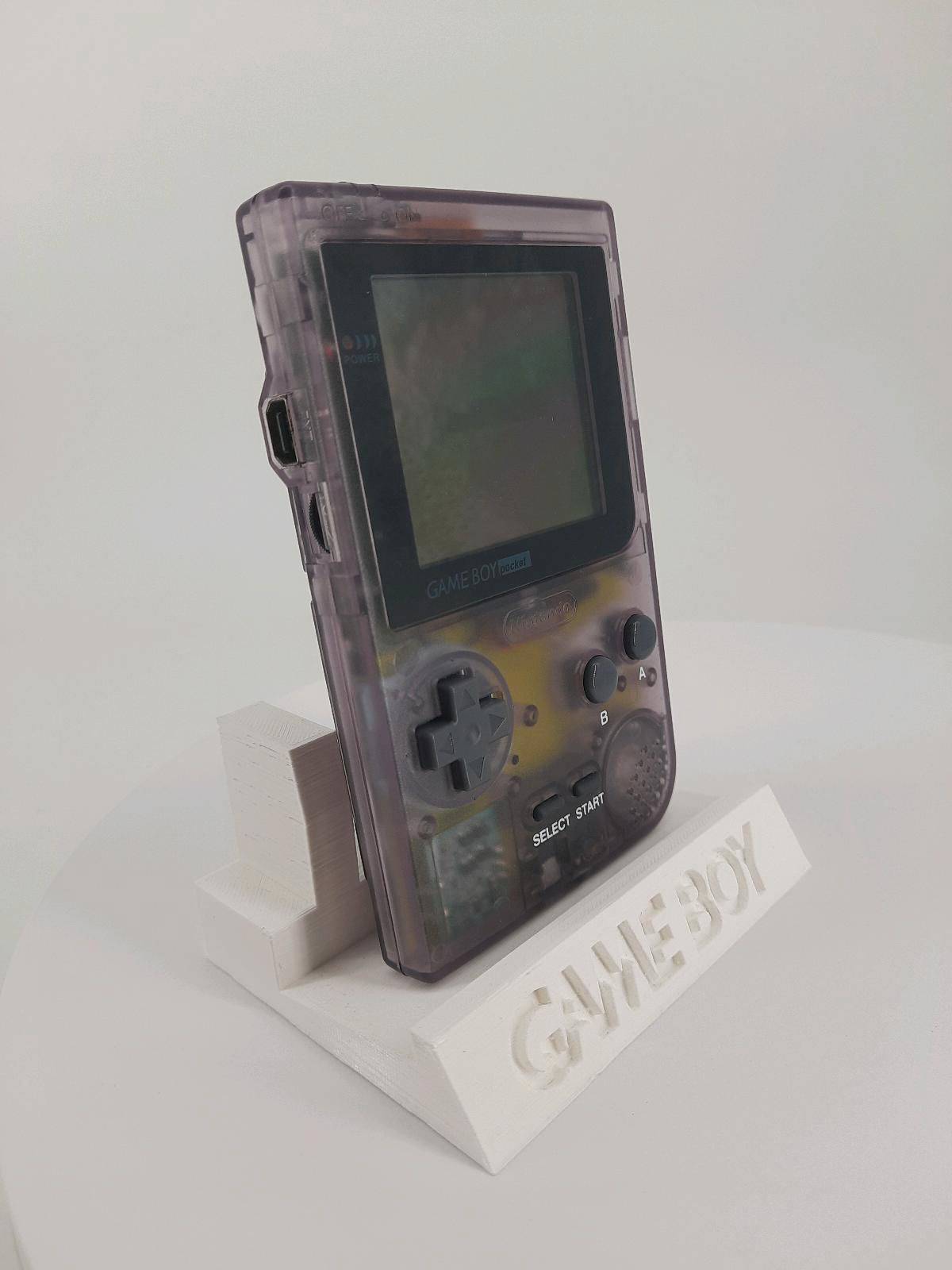Nintendo Gameboy Pocket transparent Purple Backlight Hintergrundbeleuchtung Konsole