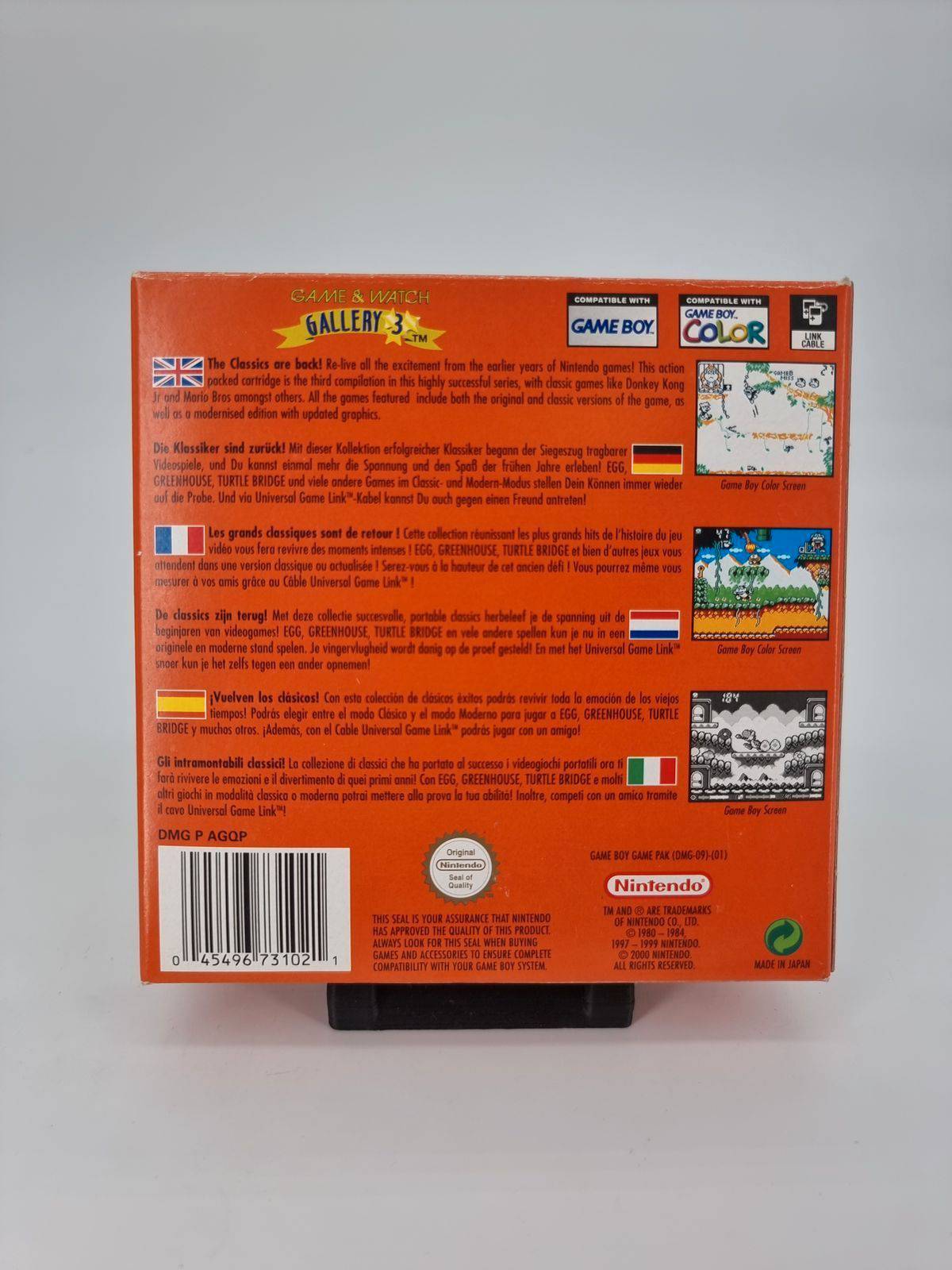 Game & Watch Gallery 3 OVP