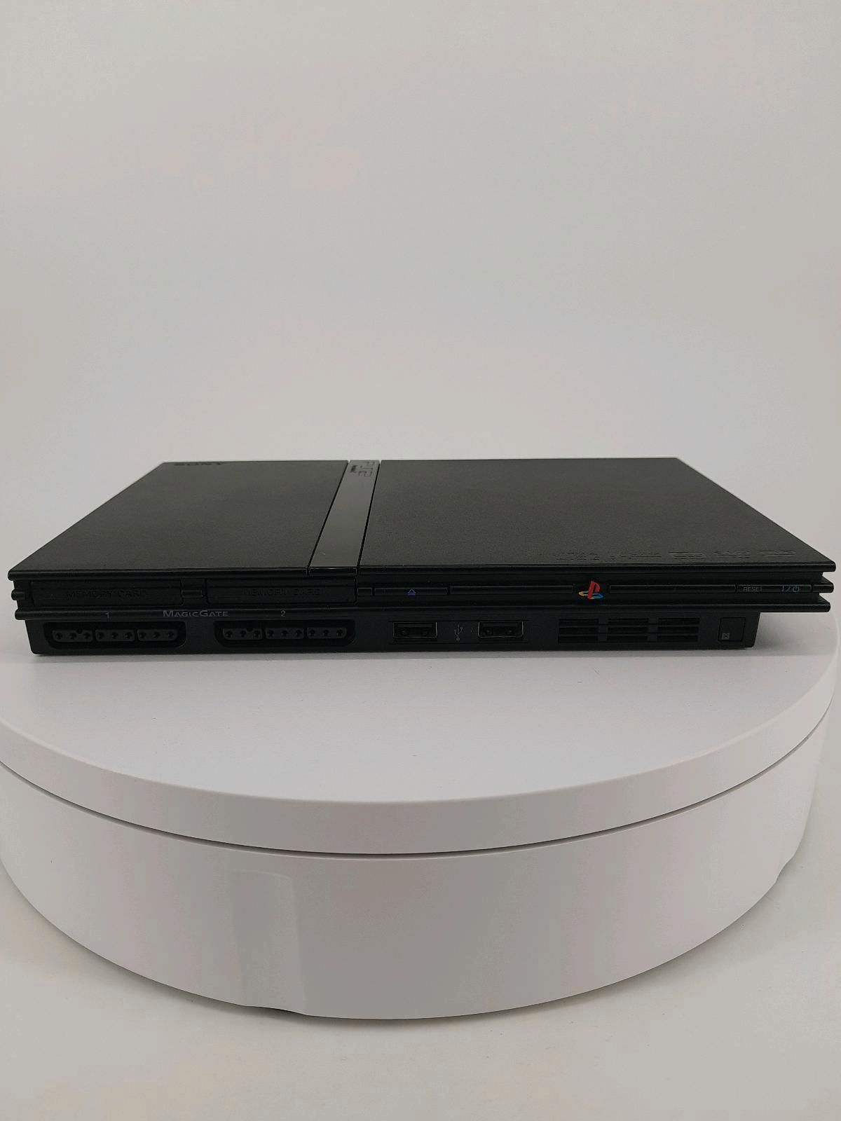 Sony Playstation 2 - PS2 Konsole Slim + Original Controller + Memory Card + Netzteil