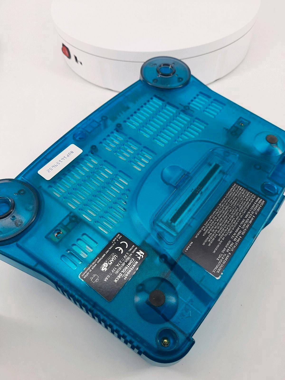 Original Nintendo 64 Clear Blue Konsole