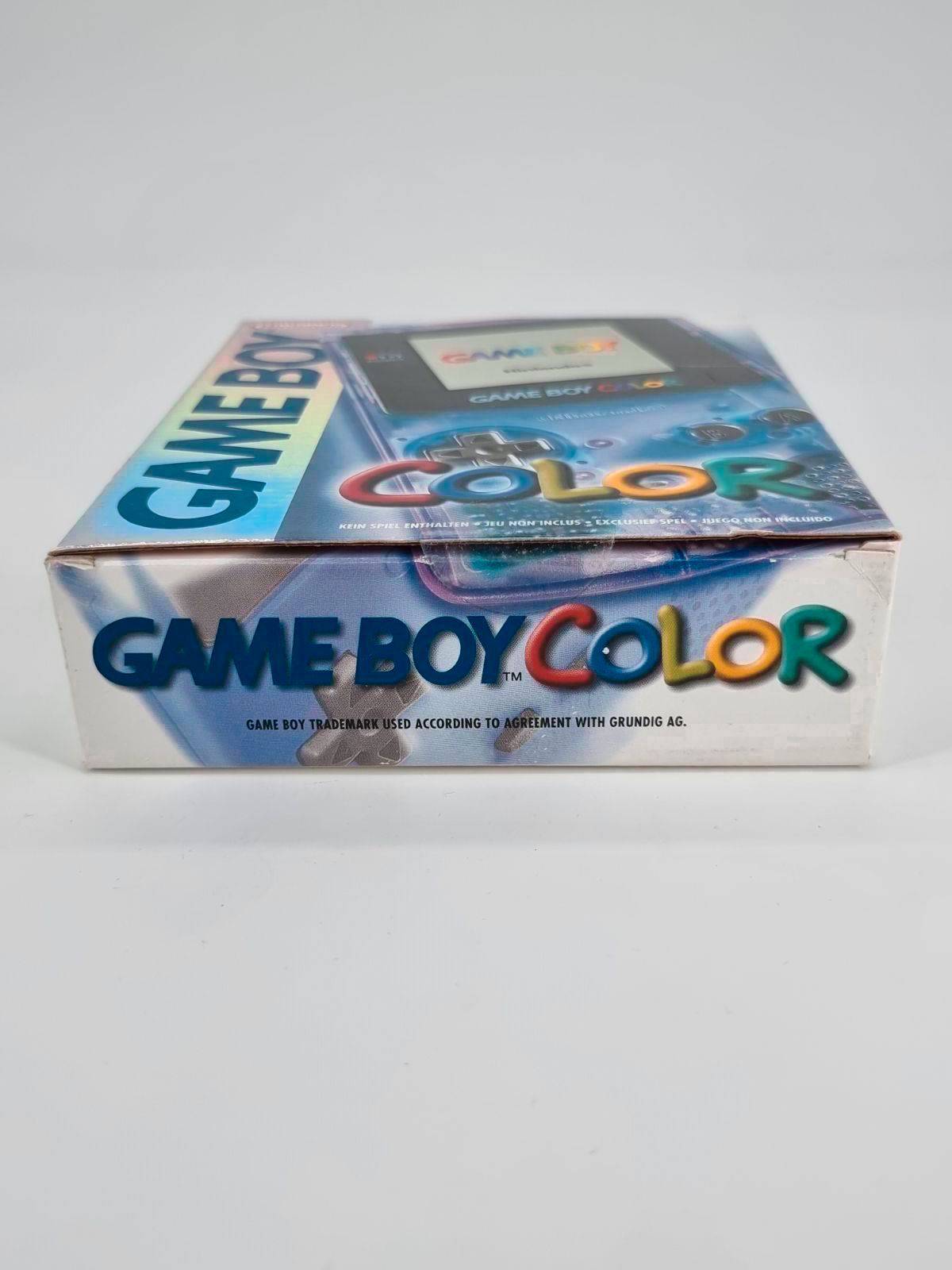 Gameboy Color Lila Transparent Konsole OVP