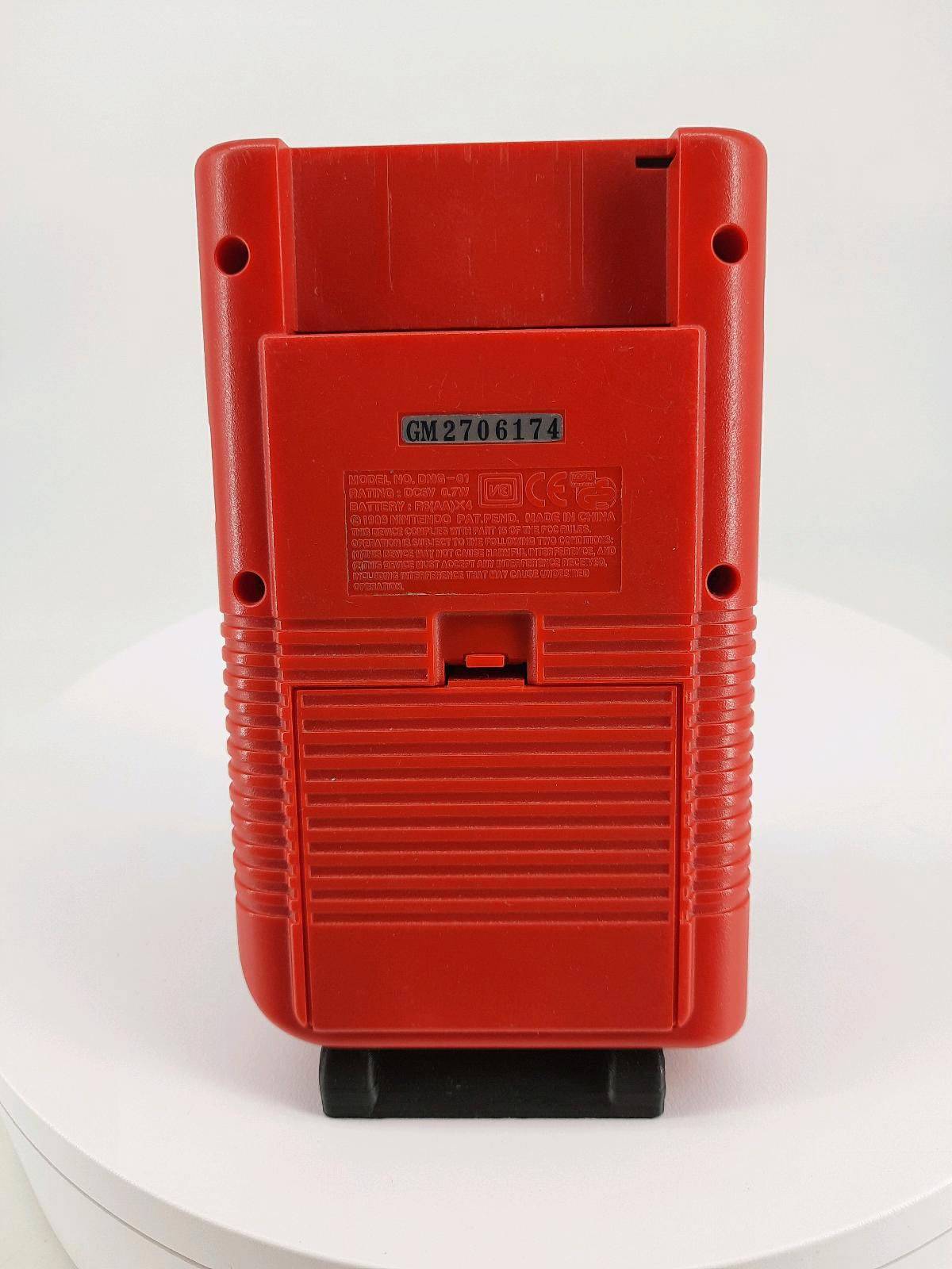 Original Nintendo Gameboy Classic Red Special Edition Konsole