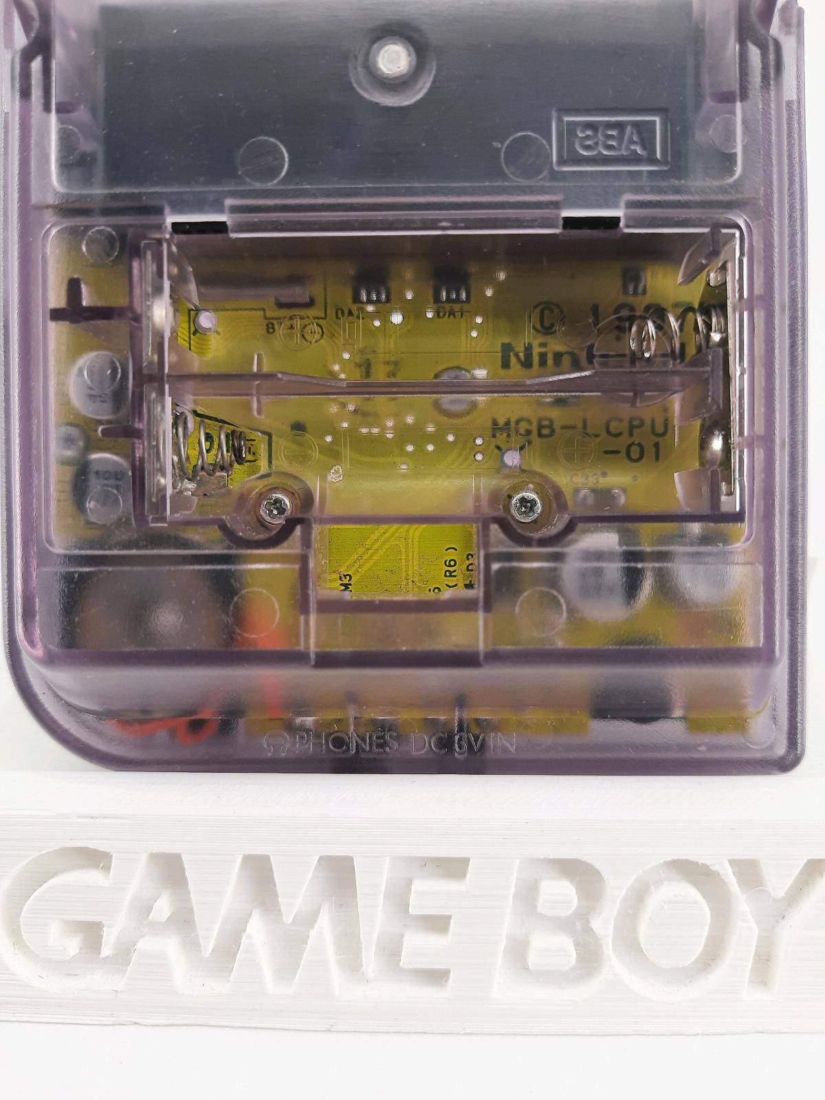 Nintendo Gameboy Pocket transparent Purple Backlight Hintergrundbeleuchtung Konsole