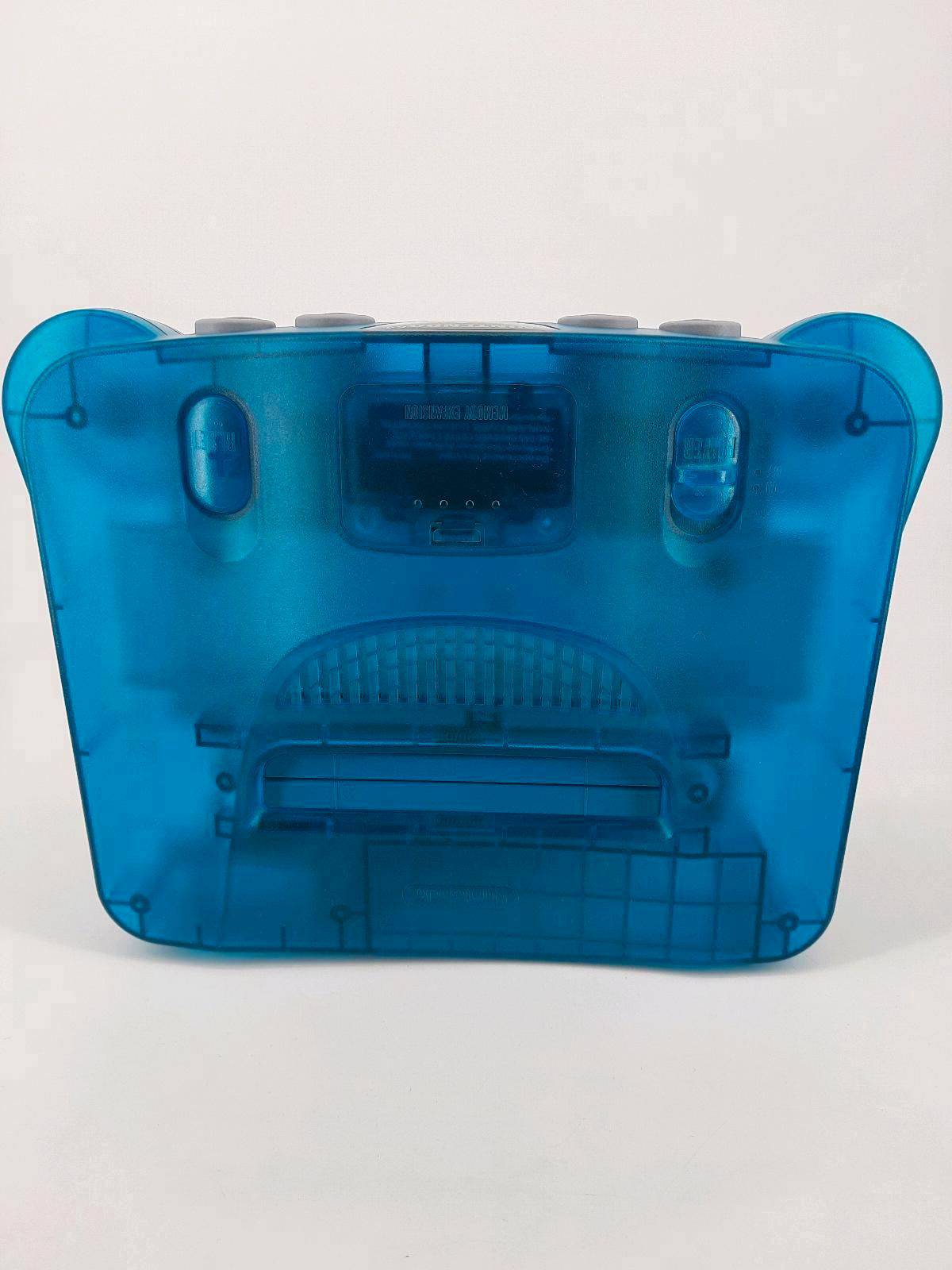 Original Nintendo 64 Clear Blue Konsole