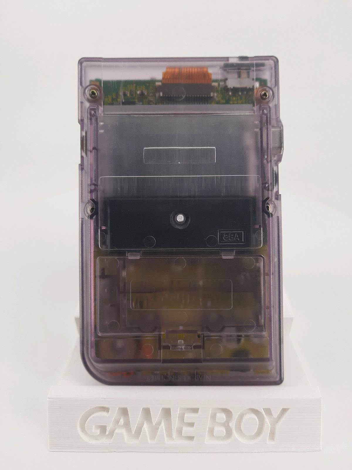 Nintendo Gameboy Pocket transparent Purple Backlight Hintergrundbeleuchtung Konsole