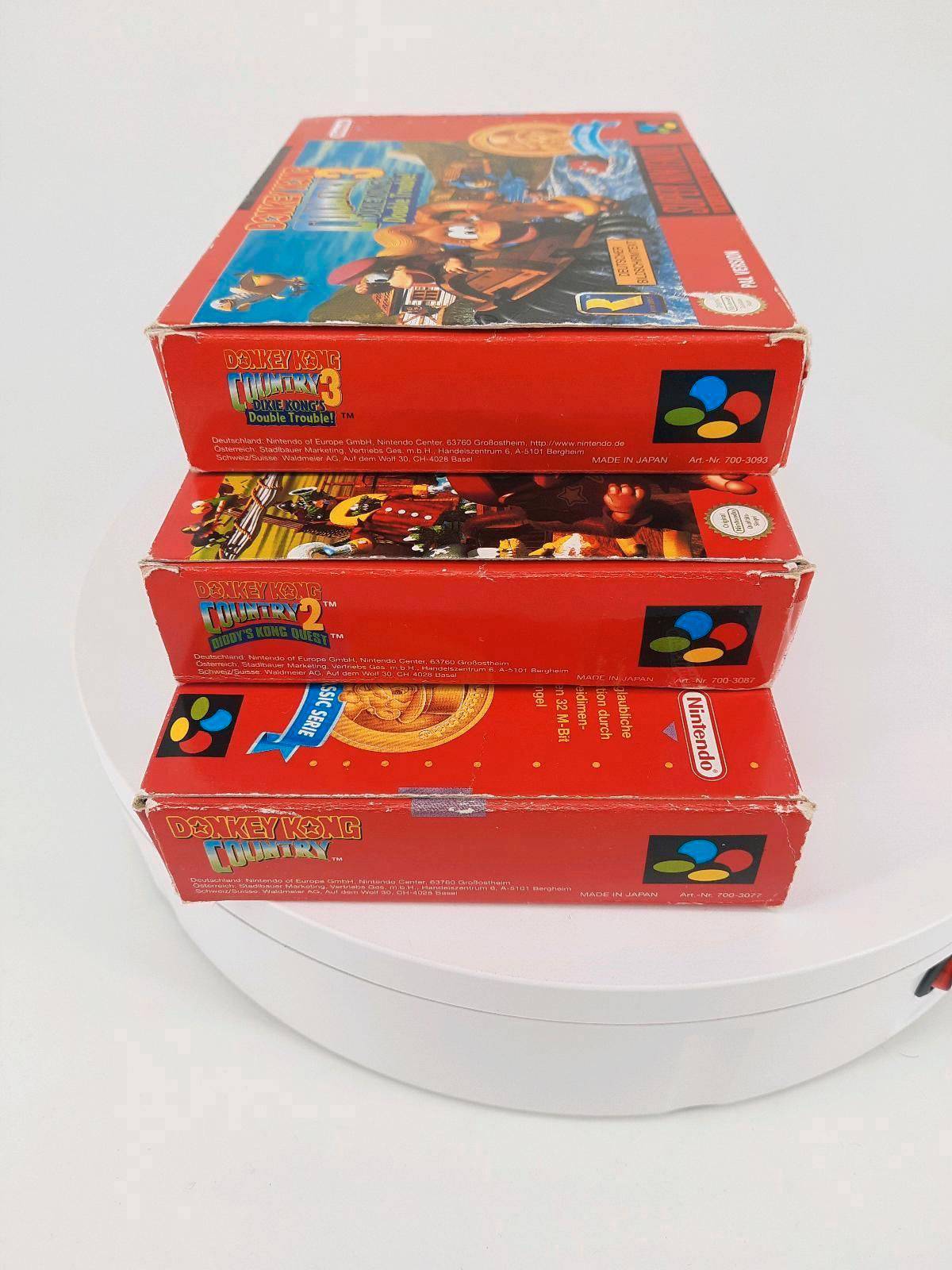 Donkey Kong Country 1 2 3 OVP