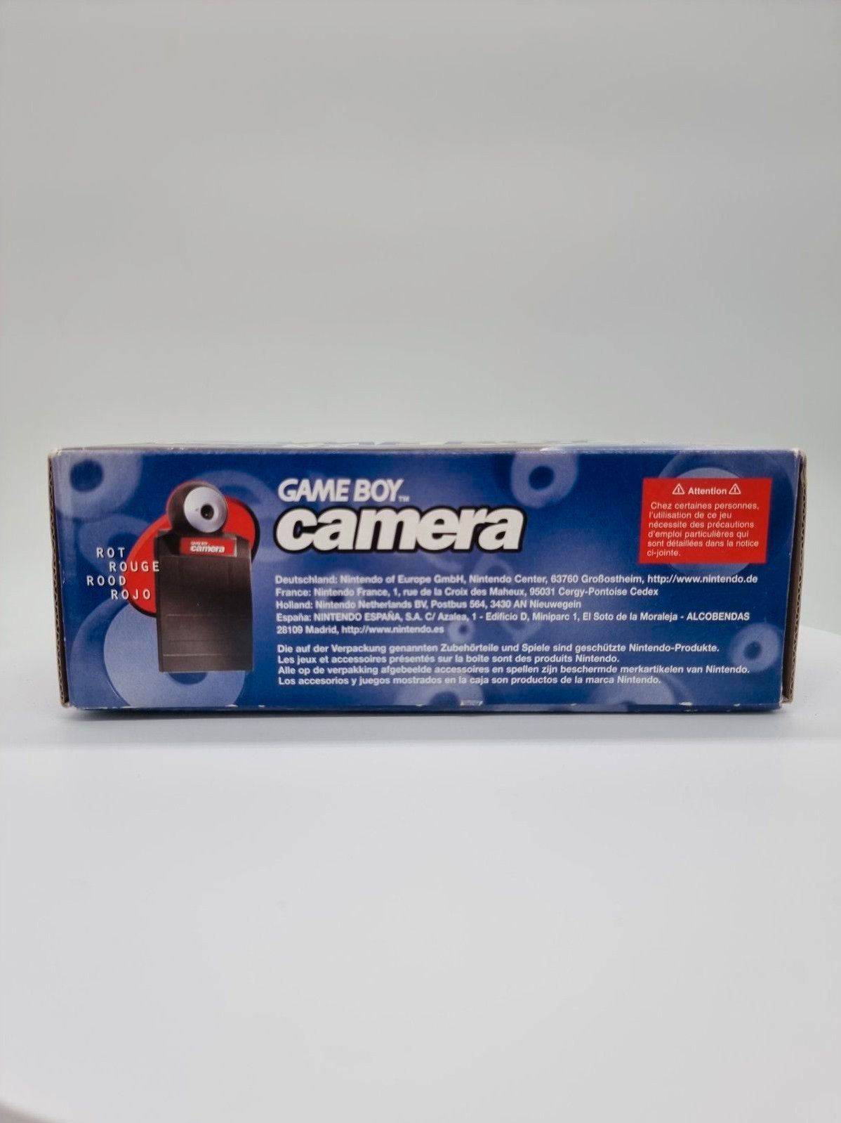 Gameboy Color Camera OVP