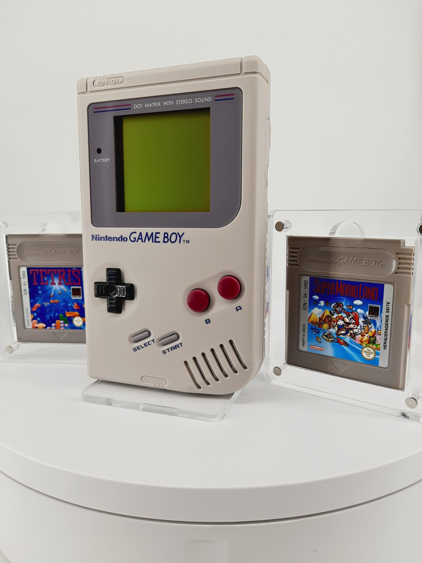 nintendo Gameboy Classic Konsole Grau + Super Mario Land + Tetris