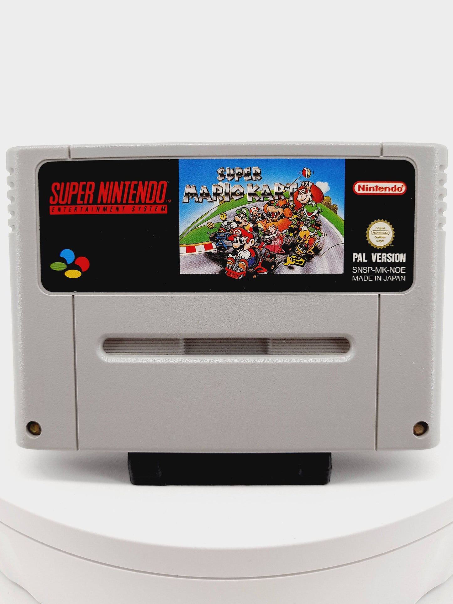 SNES Super Nintendo Konsole + Super Mario Kart + 2 Controller für SNES + Netzteil + TV Kabel