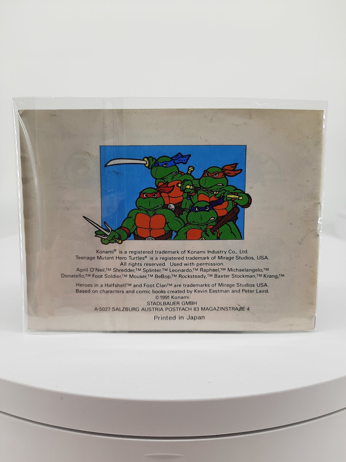 Turtles Fall of the Foot Clan Anleitung DMG-NT-NOE