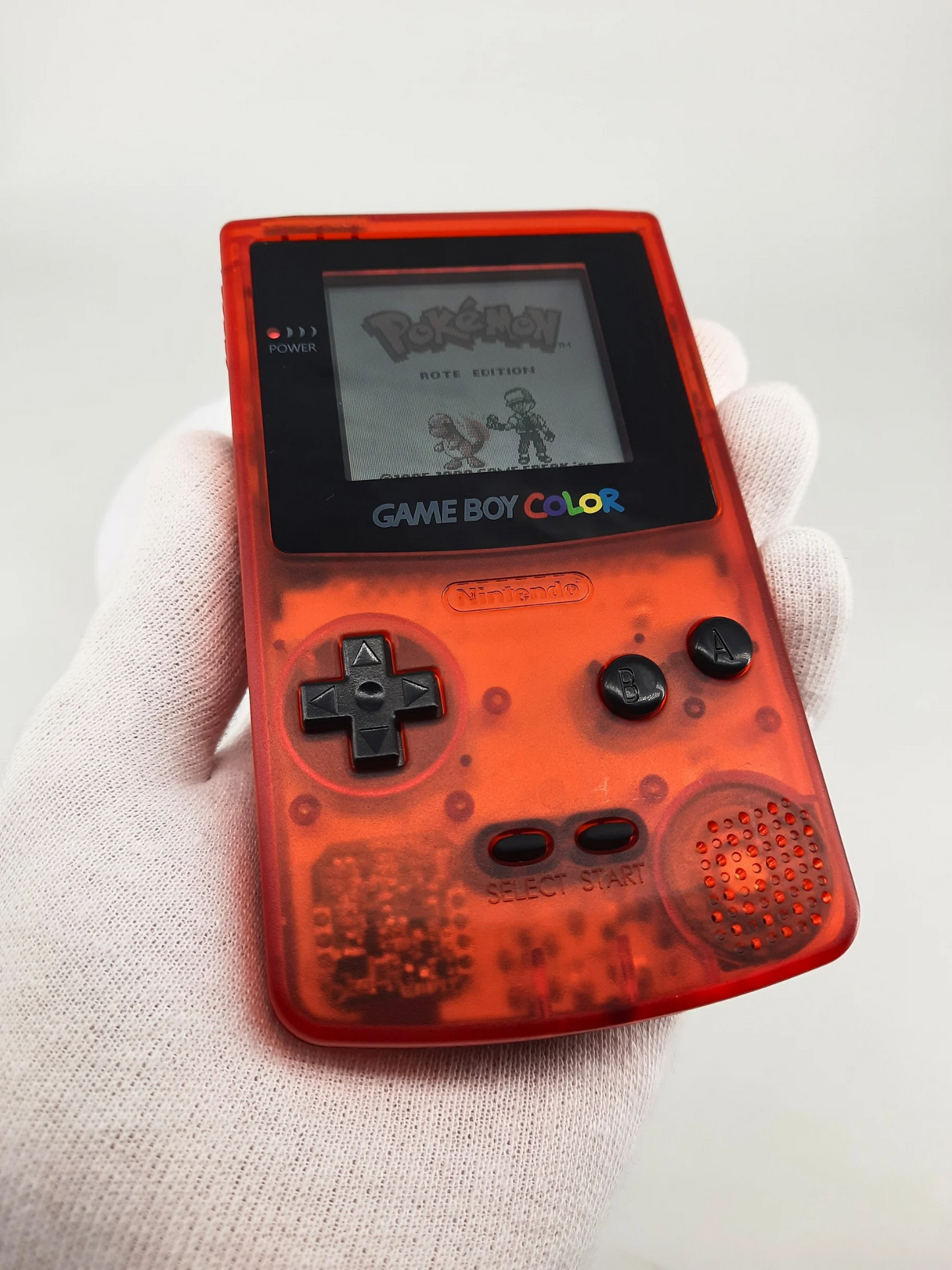 Nintendo Gameboy Color Konsole Candy Apple Red / Rot