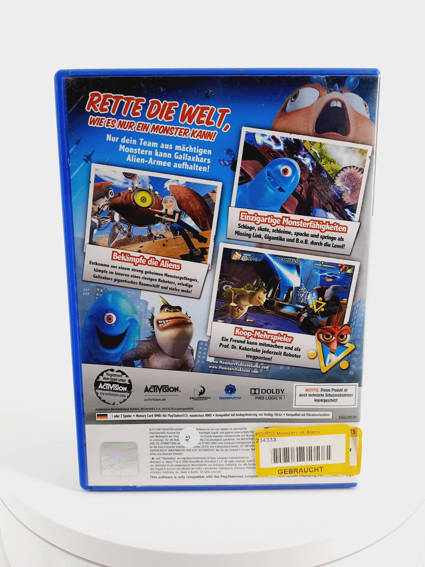 Monsters VS Aliens - Tida Retro