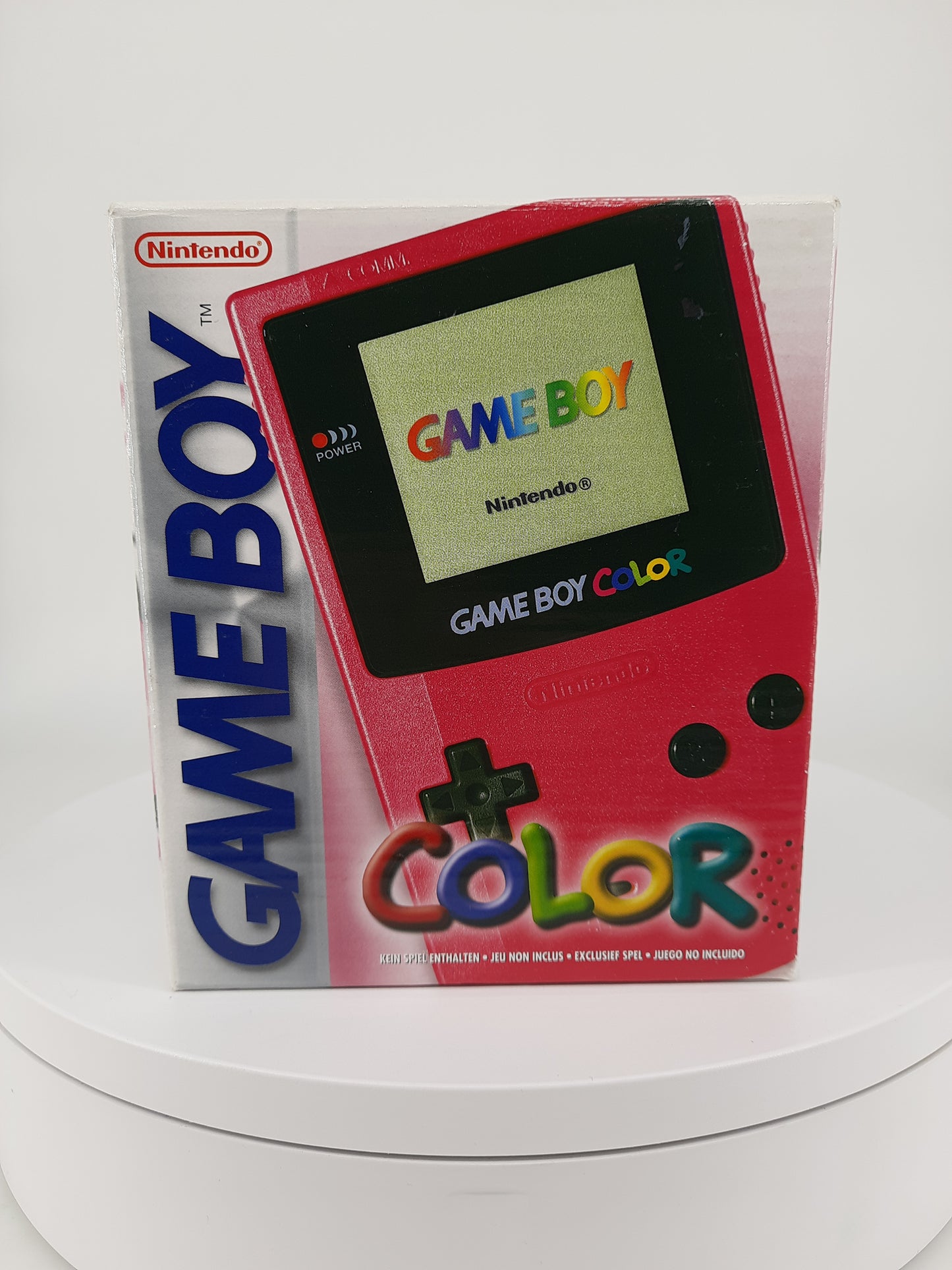 Gameboy Color Pink OVP CIB Konsole