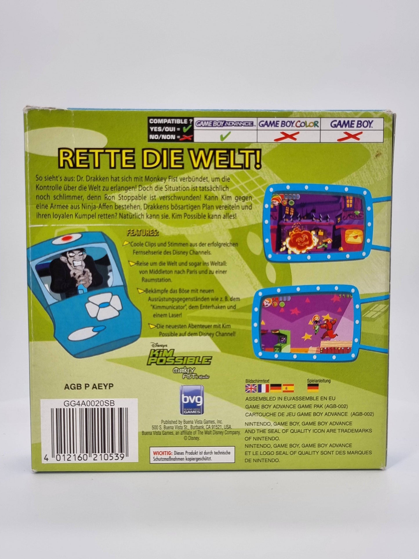 Kim Possible - Monkey Fists Rache OVP
