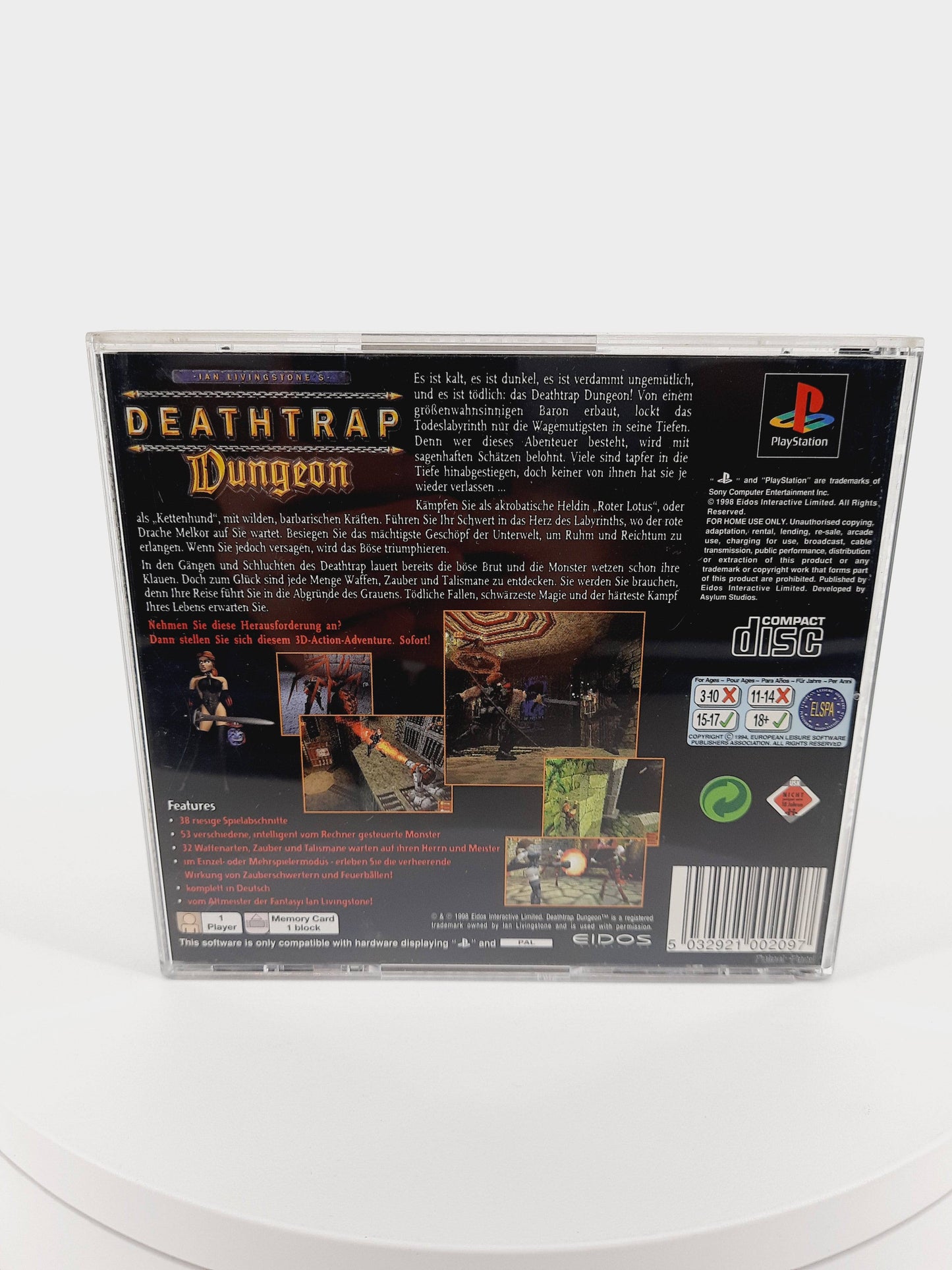 Ian Livingstones - Deathtrap Dungeon - Tida Retro