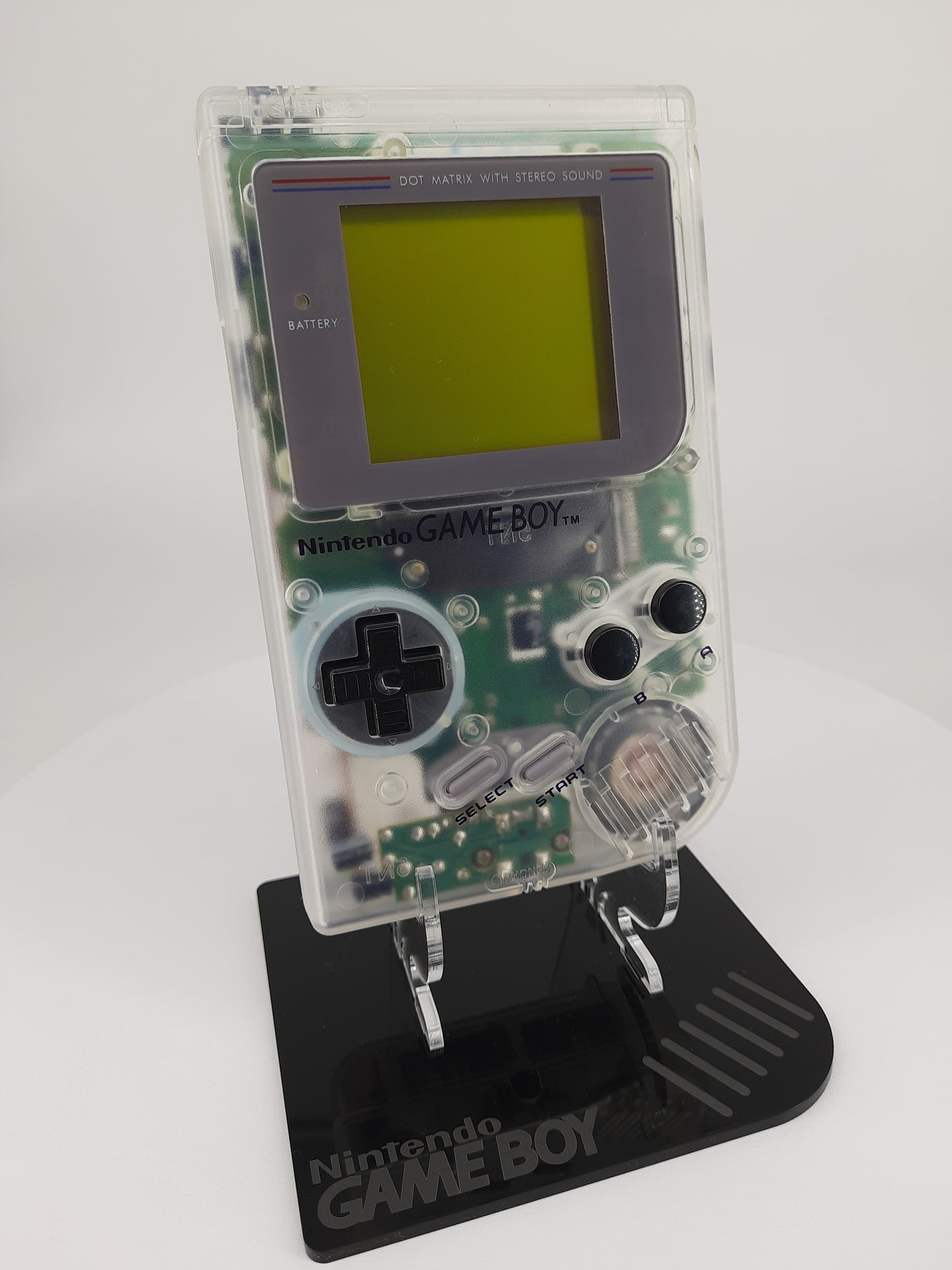 Nintendo Gameboy Classic Konsole Transparent