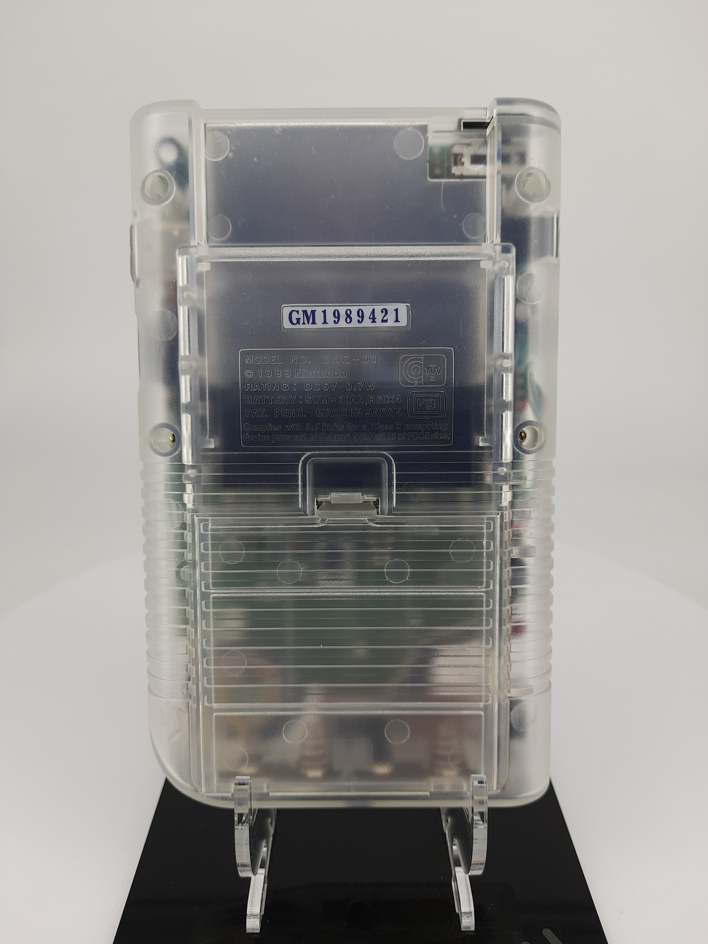 Nintendo Gameboy Classic Konsole Transparent