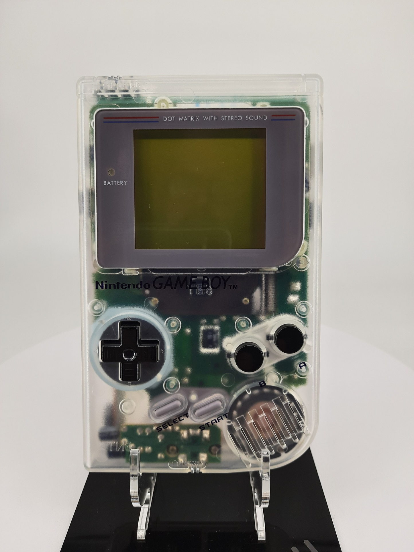 Nintendo Gameboy Classic Konsole Transparent