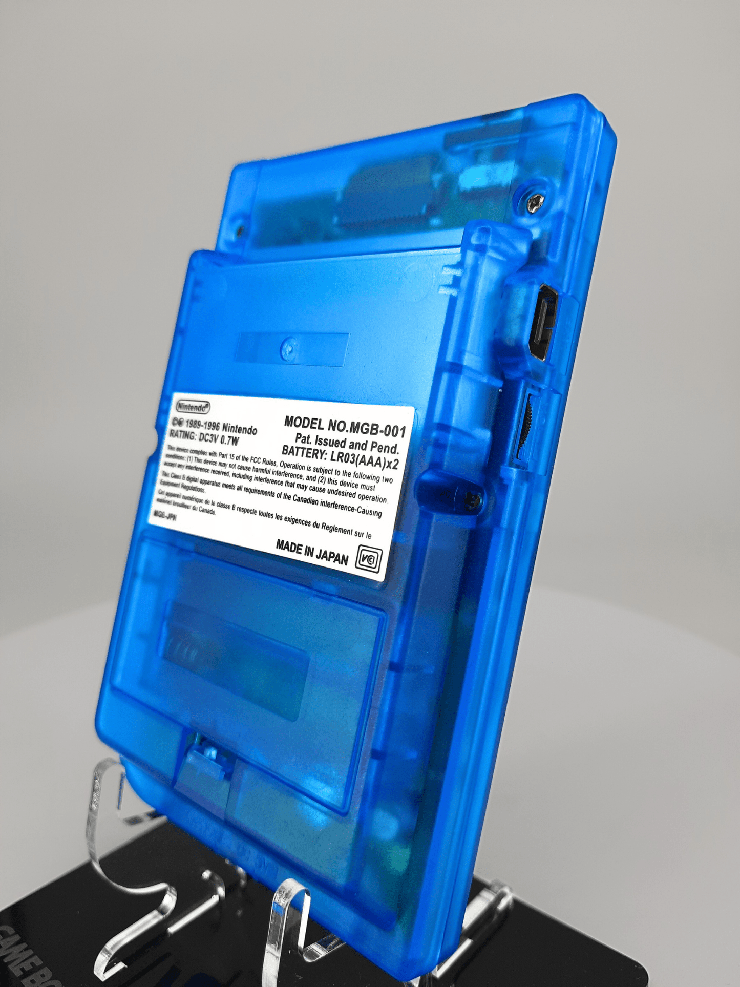 Nintendo Gameboy Pocket Konsole Sky Blue Blau