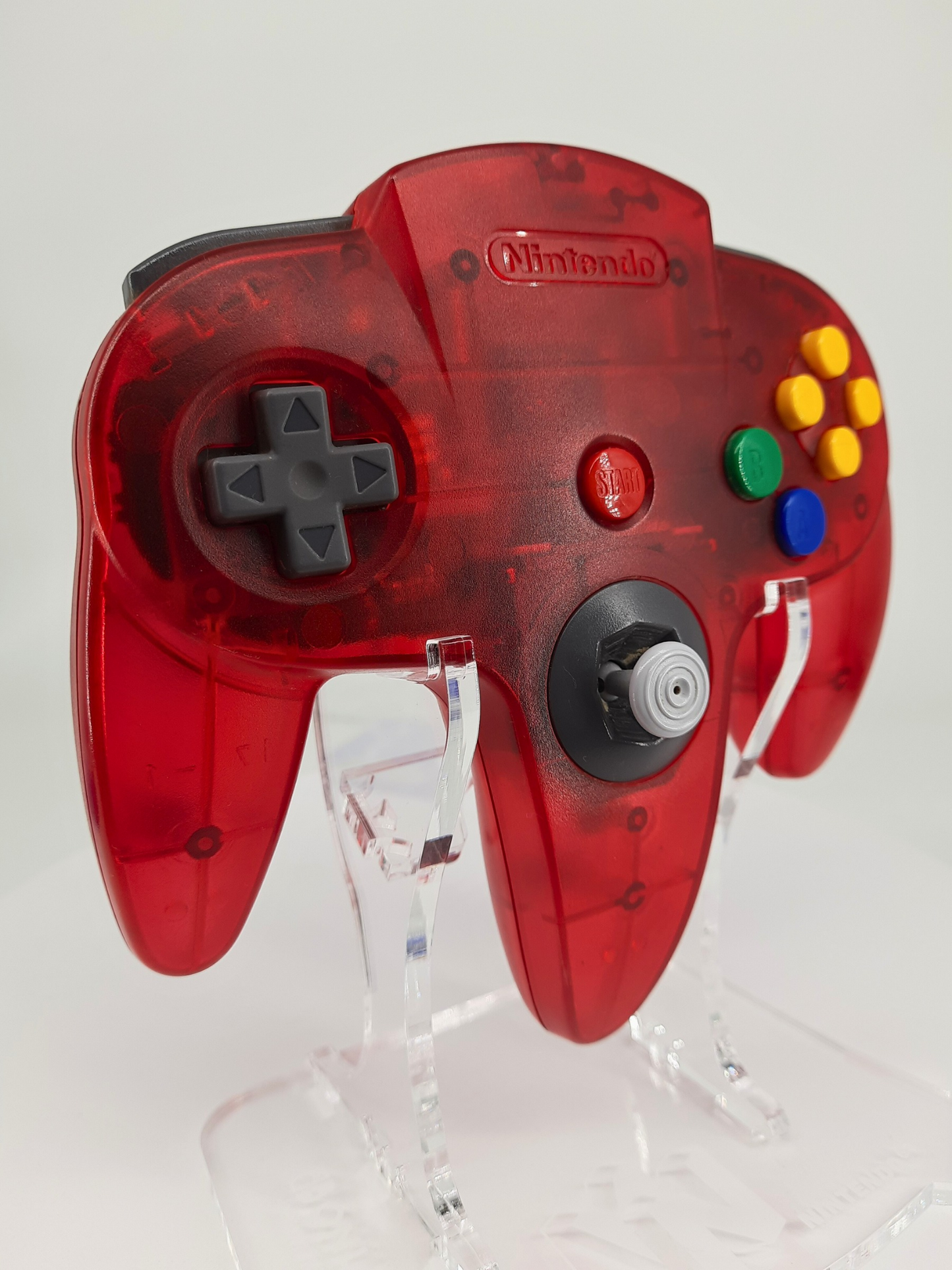 Nintendo 64 Controller Watermelon Red / Transparent Rot