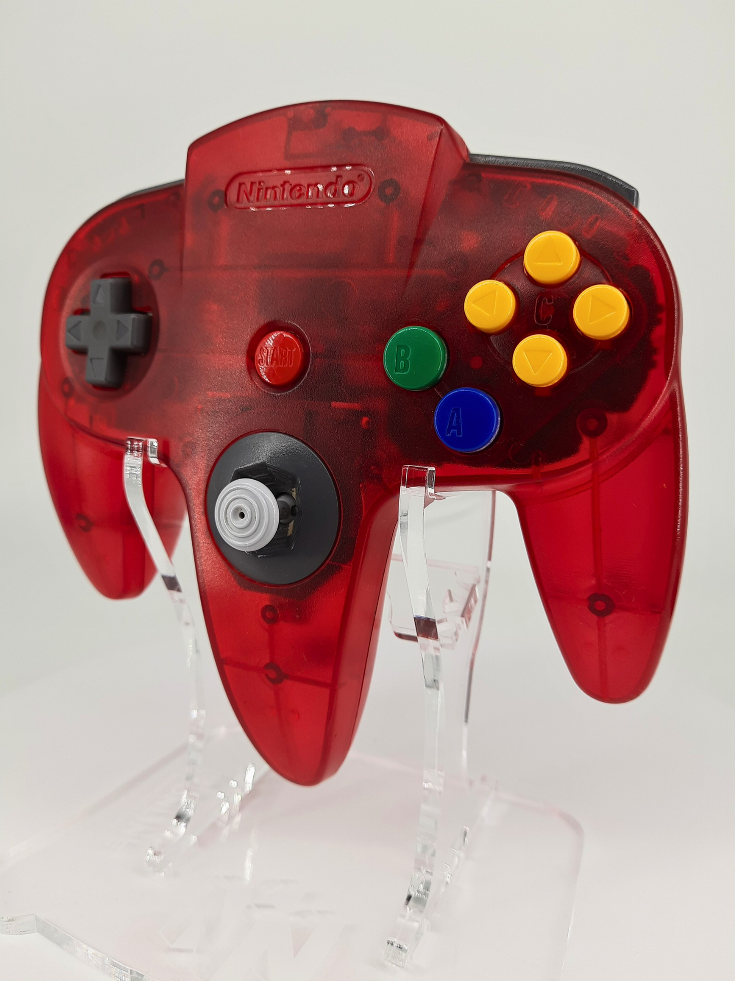 Nintendo 64 Controller Watermelon Red / Transparent Rot