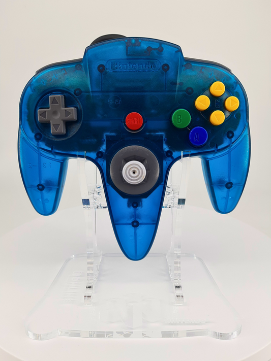Nintendo 64 Controller Sky Blue / Transparent Blau