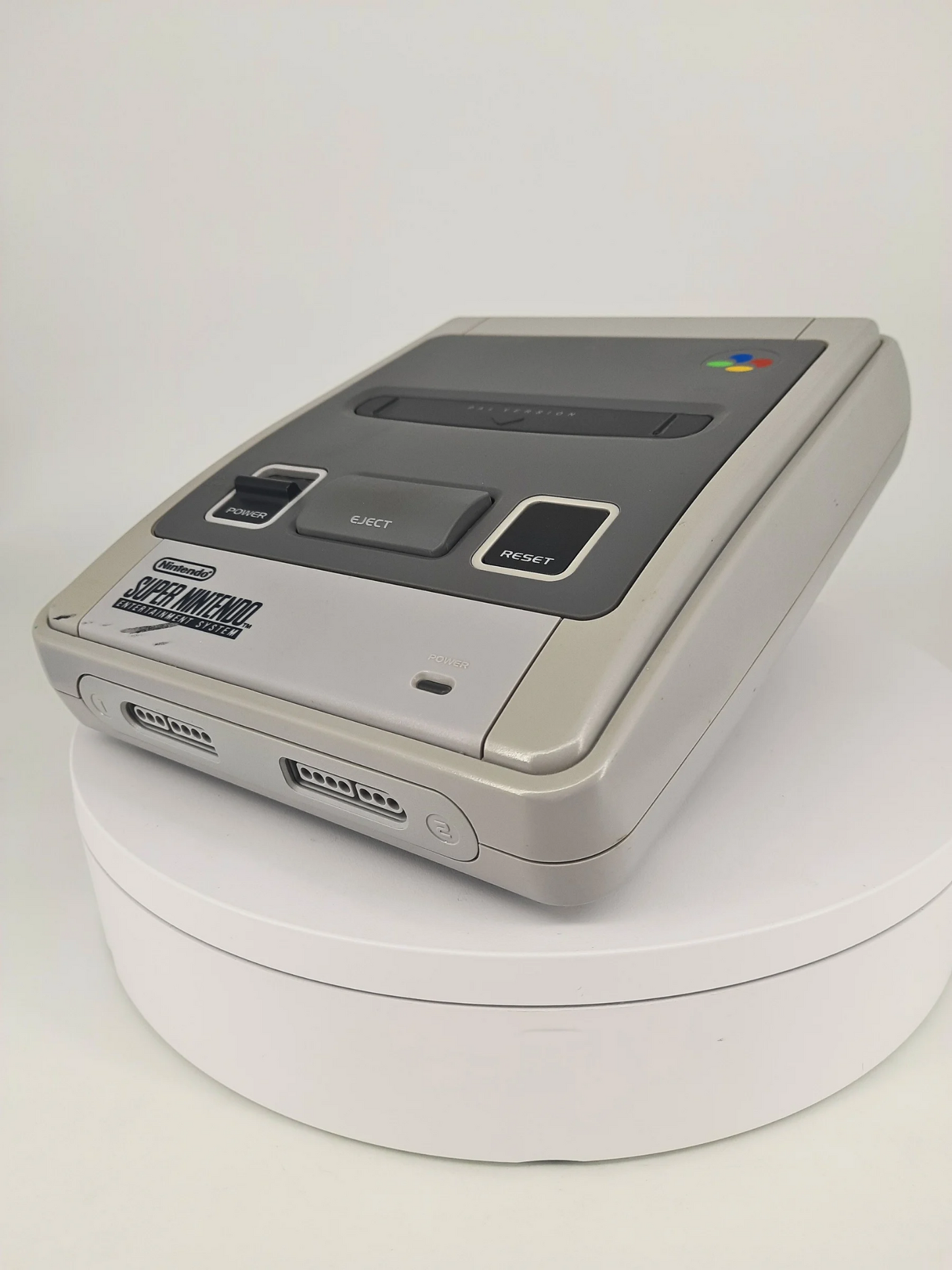 SNES Super Nintendo Konsole + Controller für Super Nintendo + Netzteil + TV Kabel