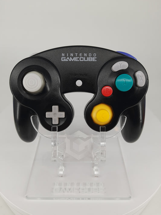Original Nintendo Gamecube Controller Schwarz | Neuer Stick