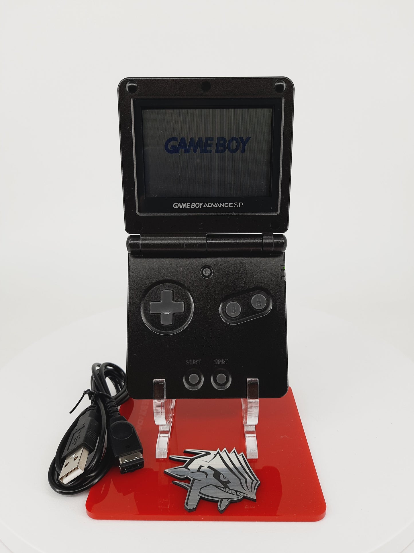 Nintendo Gameboy Advance SP Schwarz Metallic