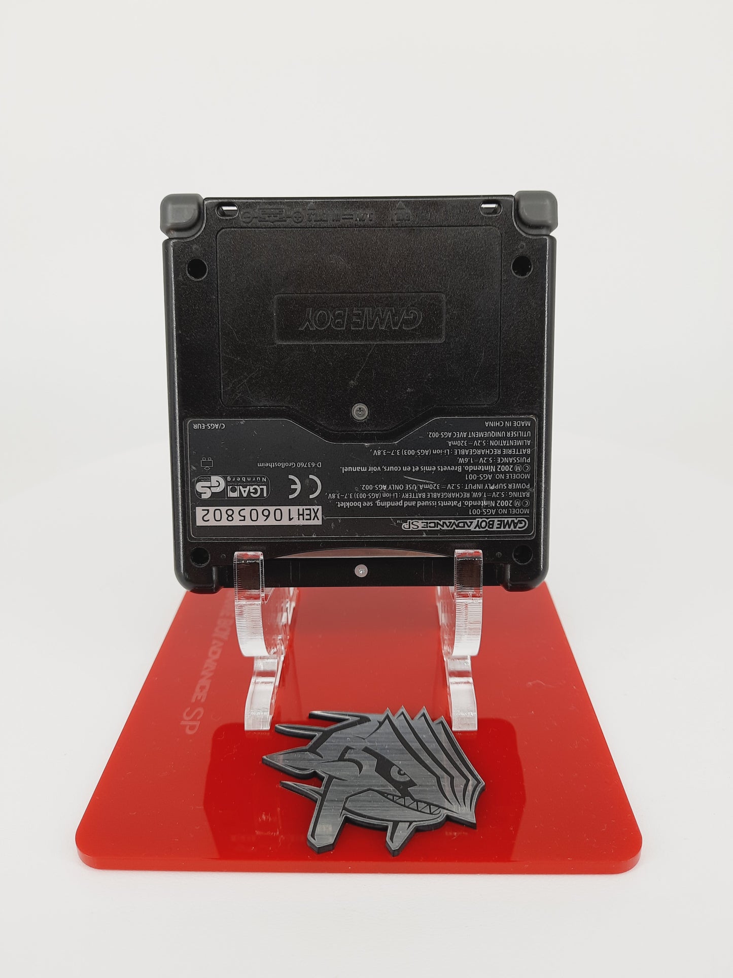 Nintendo Gameboy Advance SP Schwarz Metallic