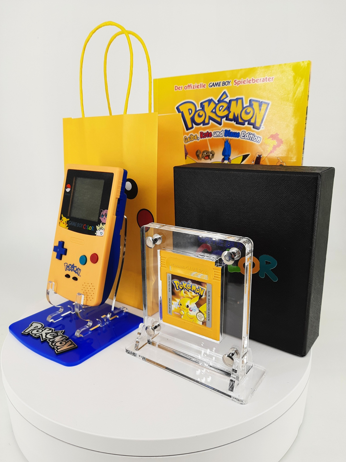 Gameboy Color Gelbe Edition Pokemon Geschenk Pikachu