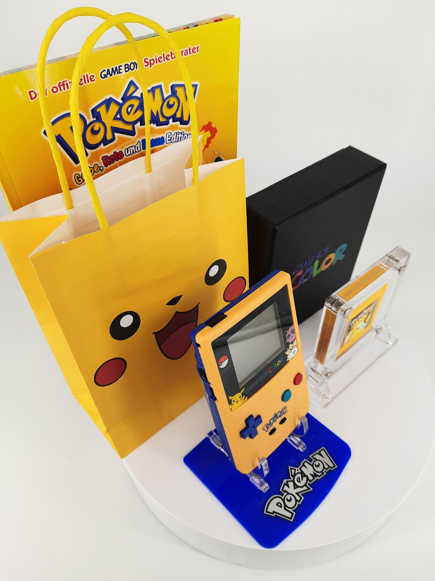 Gameboy Color Gelbe Edition Pokemon Geschenk Pikachu