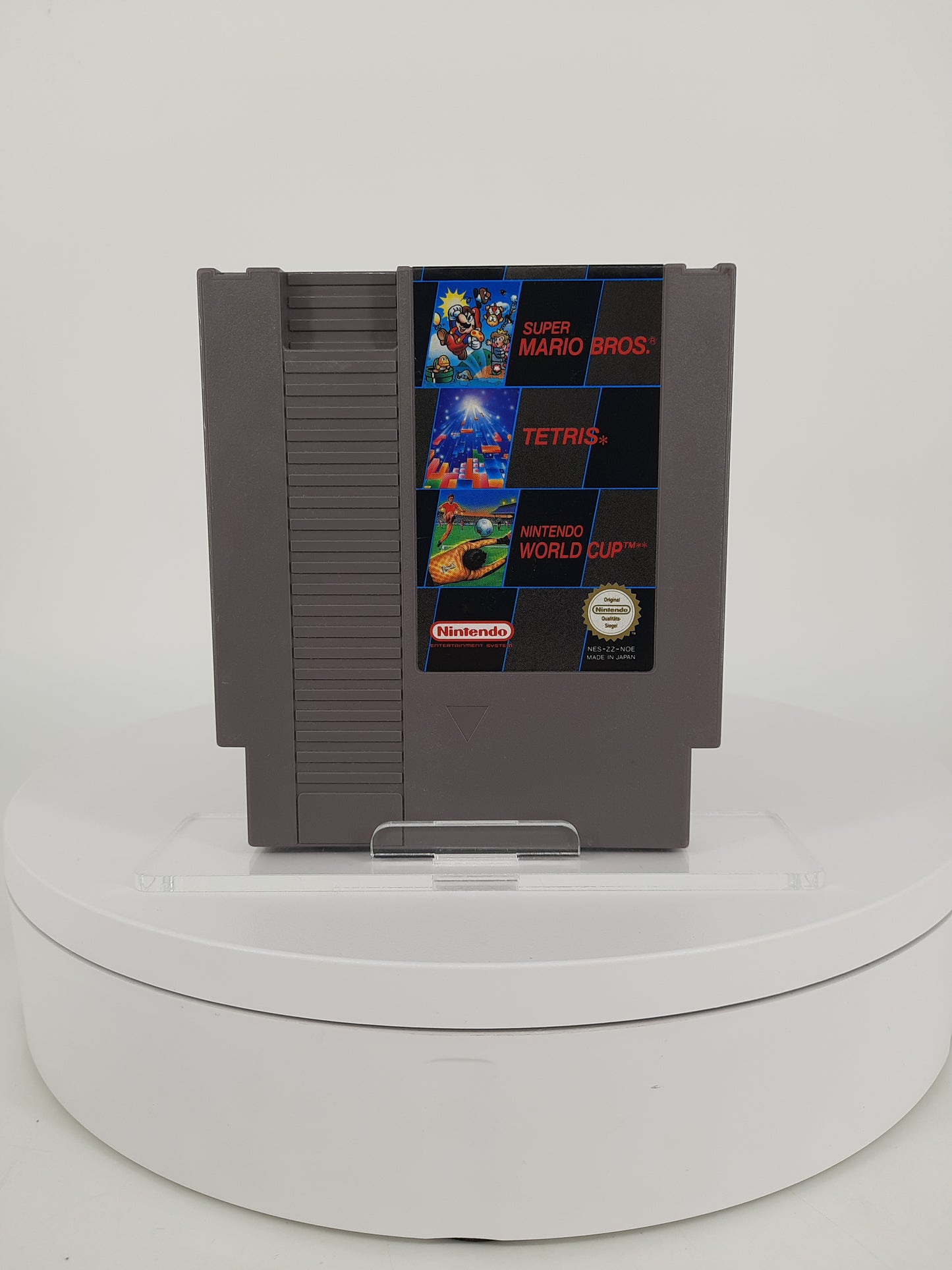 Nintendo NES Konsole + 2 Controller + 3 in 1 Spiel ( Mario Bros. , Tetris , Soccer )