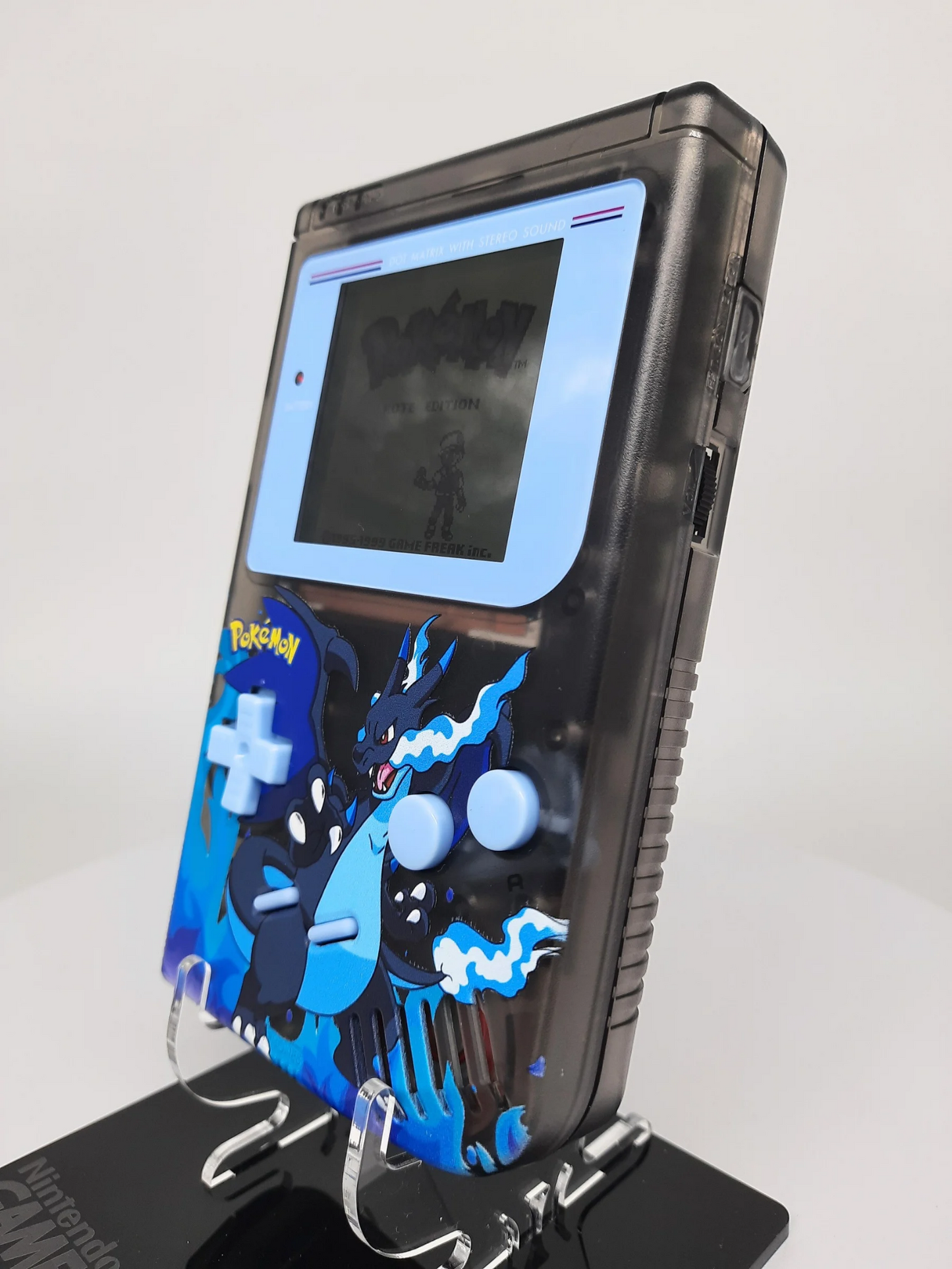Nintendo Gameboy Classic Pokemon Edition IPS V5 LCD Display Glurak