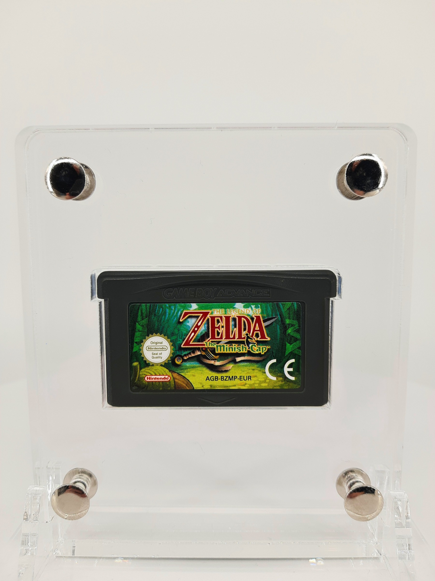 Nintendo Gameboy Advance SP Spielkonsole Zelda Edition + Minish Cap