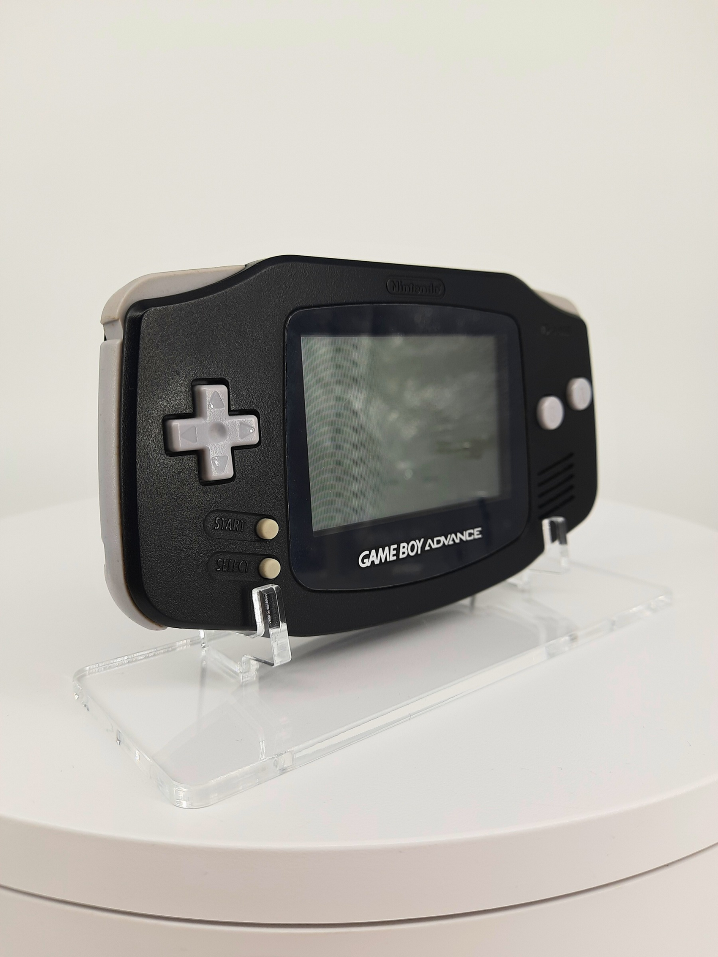 Nintendo Gameboy Advance Spielkonsole Schwarz in Original Gehäuse