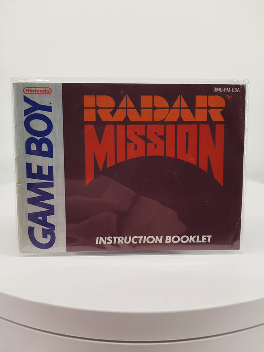 Radar Mission Anleitung DMG-RM-USA