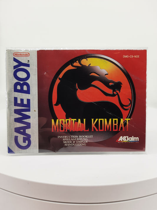 Mortal Kombat Anleitung DMG NOE