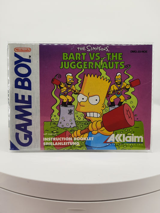 The Simpsons - Bart vs the Juggernauts DMG-JU-NOE