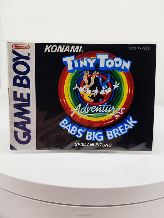 Tiny Toon Adventures - Babs big Break Anleitung DMG-TX-NOE-1