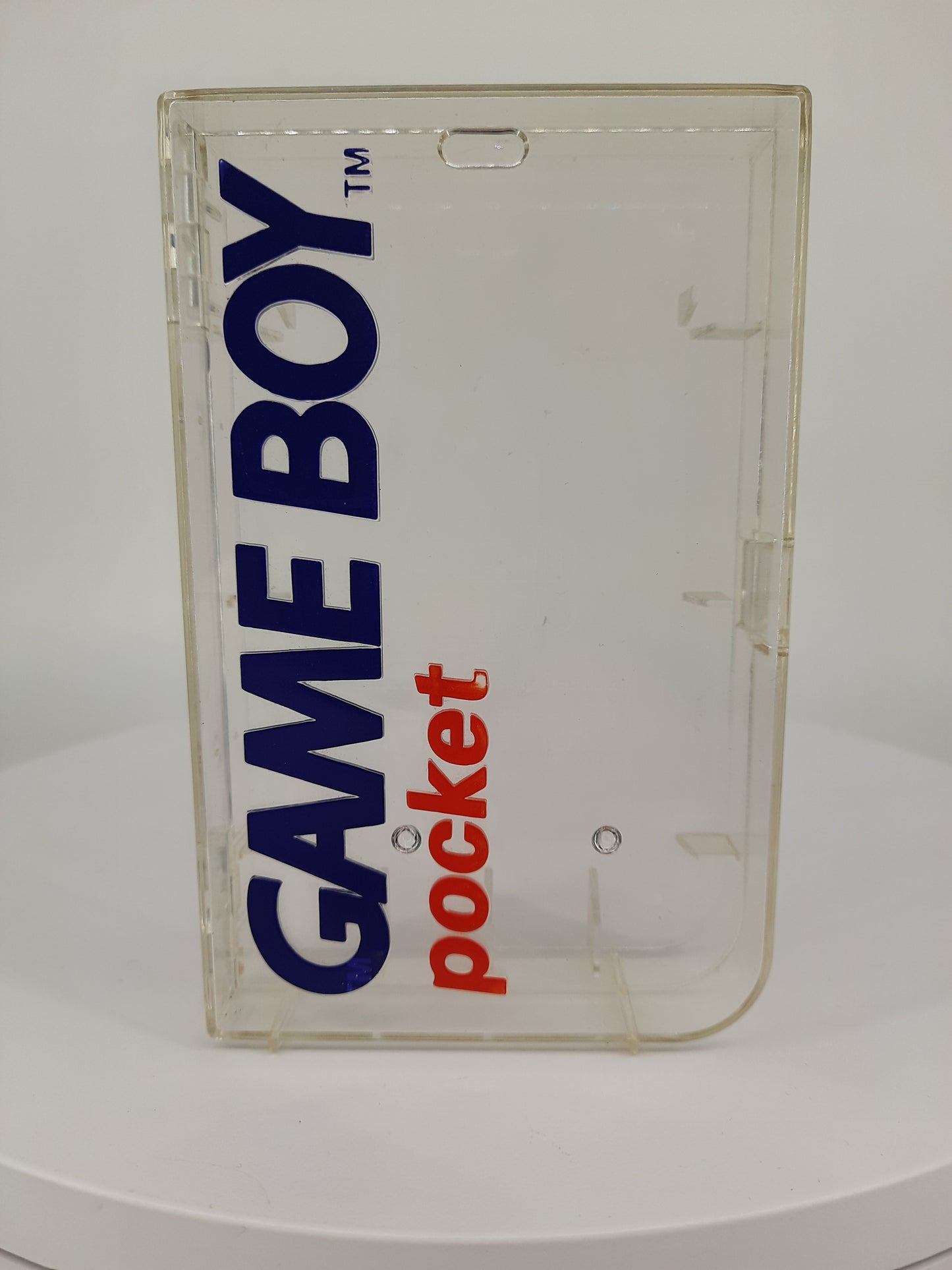 Nintendo Gameboy Pocket Schwarz + Acrylcase