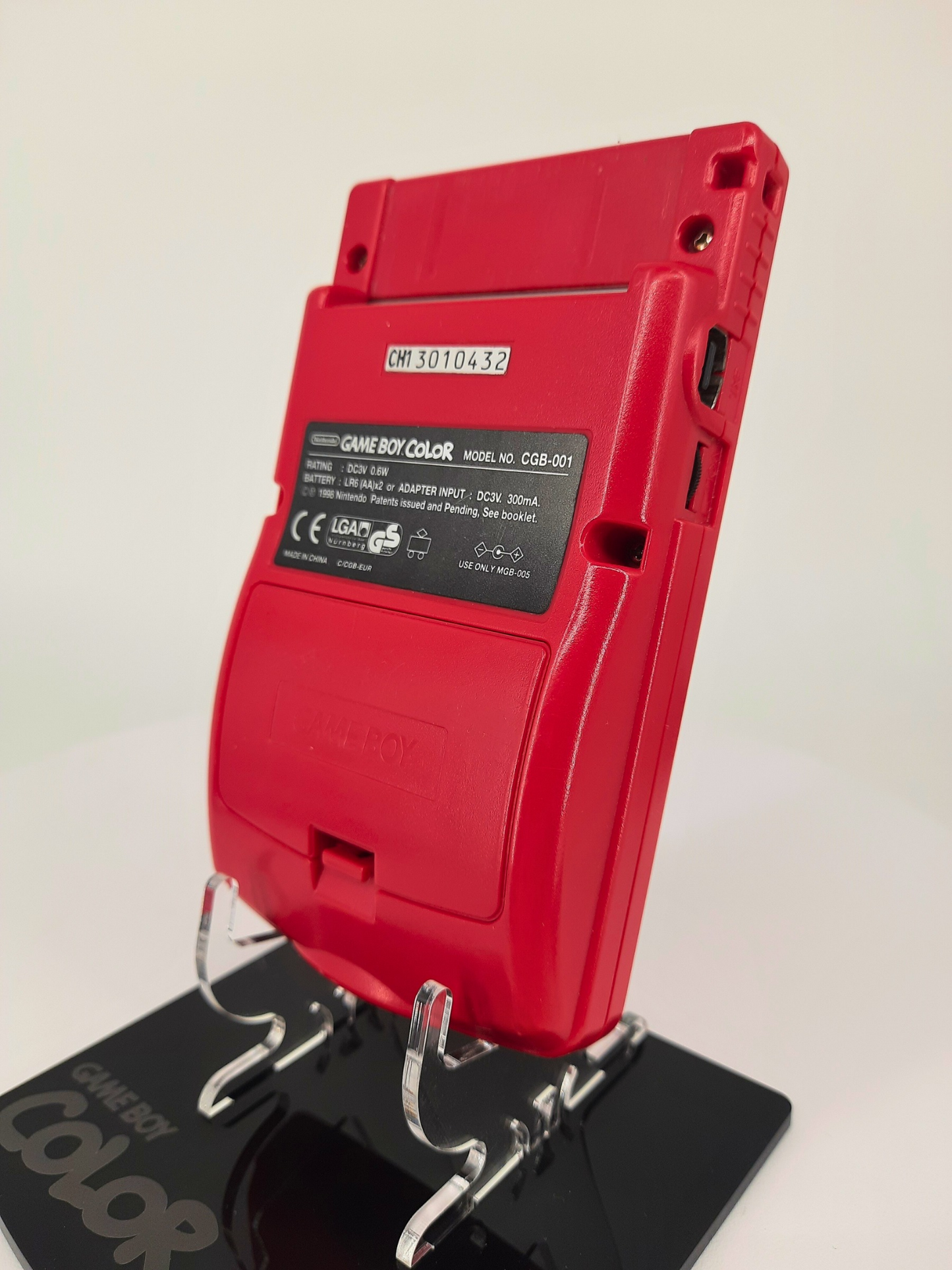 Nintendo Gameboy Color Spiekonsole Rot in Originalgehäuse