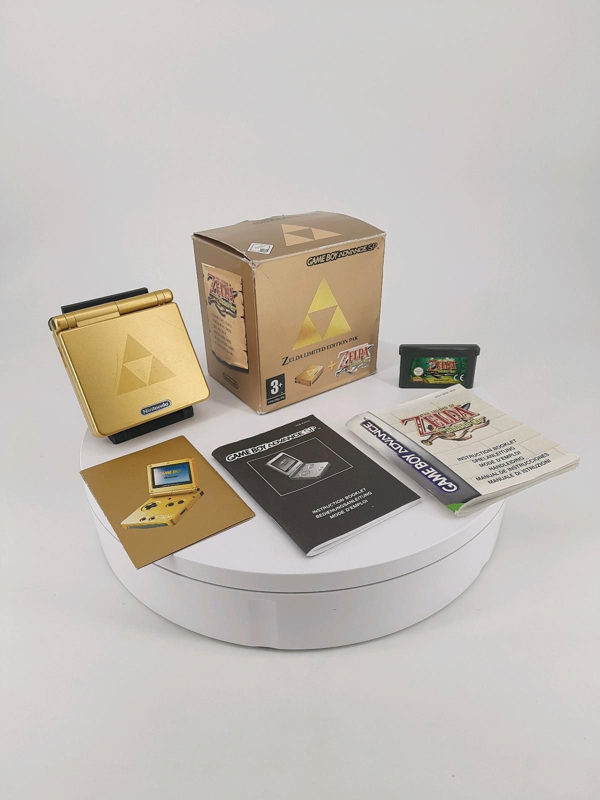 Gameboy Advance Zelda Minish Cap Limited Edition OVP